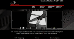 Desktop Screenshot of knivesorange.com